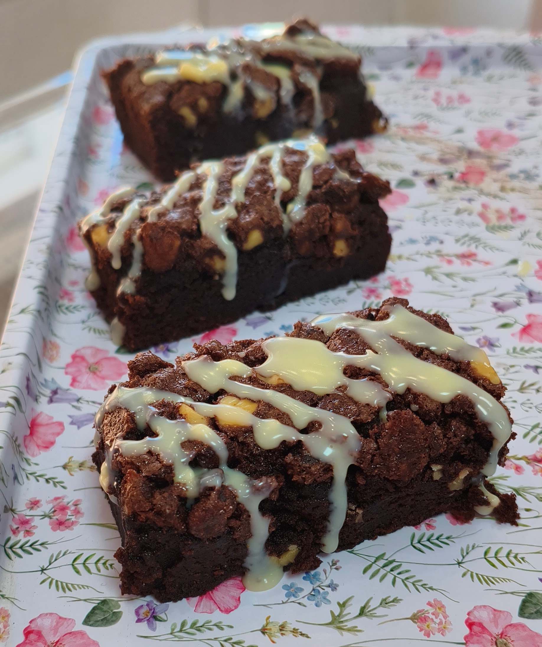 Brownie con nueces